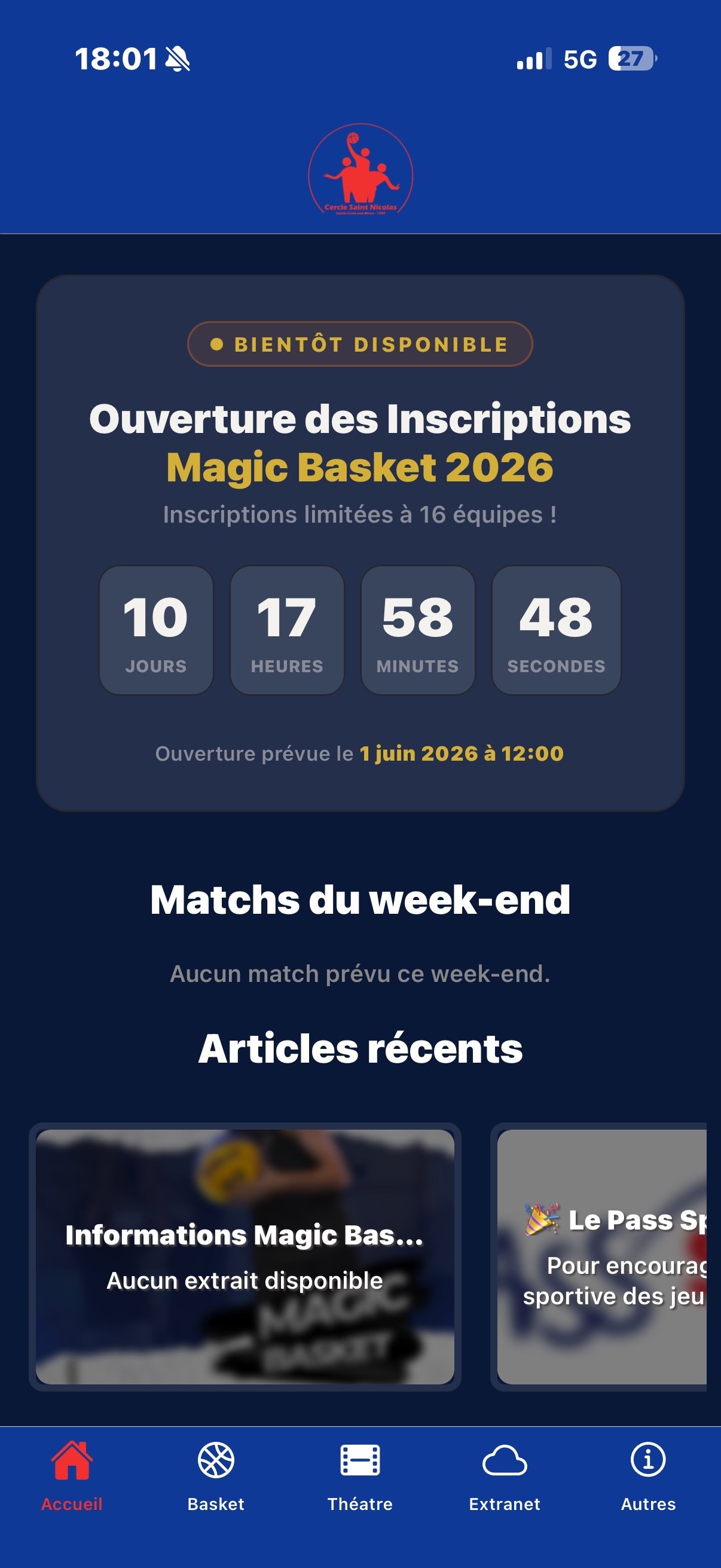 Application mobile